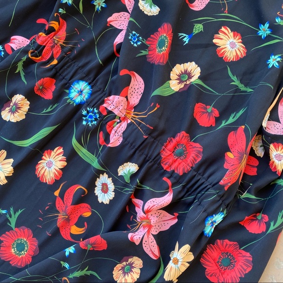 Pleione Nordstrom Floral Sleeveless Kimono Top - Picture 4 of 5